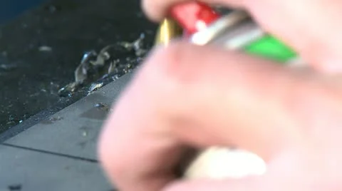 Metal drilling Stock-Footage 11887190