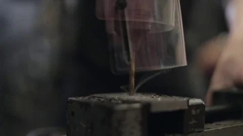 Metal Drilling Stock Footage 77024177