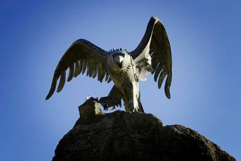 Metal eagle Stock Photos