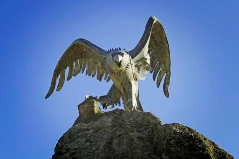 Metal eagle Stock Photos