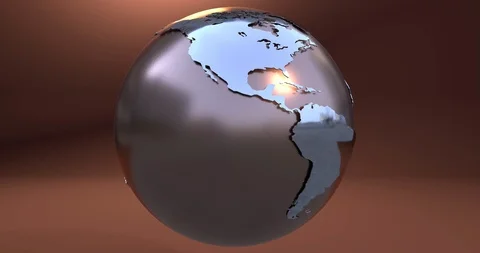 Metal earth Stock Footage 100216445