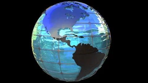 Metal Earth Stock Footage 107759910