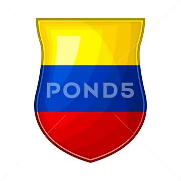 Metal Ecuador Badge with National Colors Vector Illustration ...