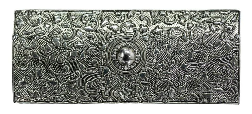 Metal engraved texture Stock Photos
