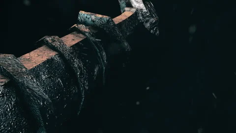 METAL EPIC ANCIENT SWORD Stockbeeldmateriaal 131656873