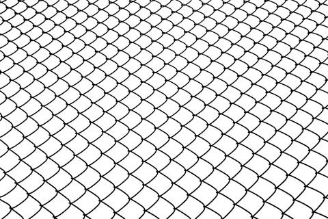Metal fence background Stock Illustration