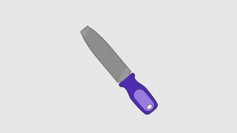 Metal file tool Stock Footage 333915845