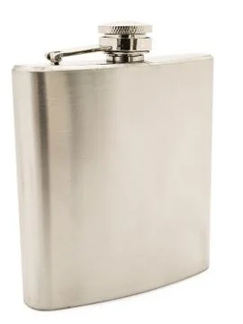 Metal Flask Stock Photos