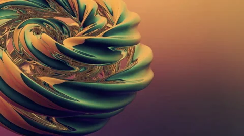 Metal Flower Looping Background Stock-Footage 43678718