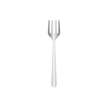 Metal fork vector illustration isoalted on white background. Suitable for R.. Illustrazione stock