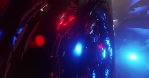 Metal Form Rotation Loop Stock Footage 319473949