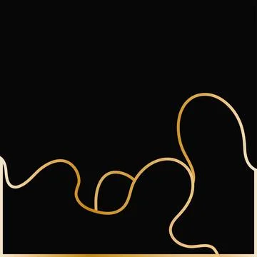 Metal forms, black background. Vector 3D fantastic layout. Graphic elements.  Illustrazione stock