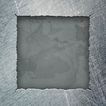 Metal frame Stock Photos