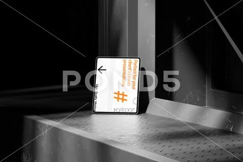 Metal Frame Poster Mockup PSD Template