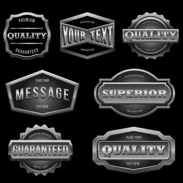 Metal Frames Stock Illustration