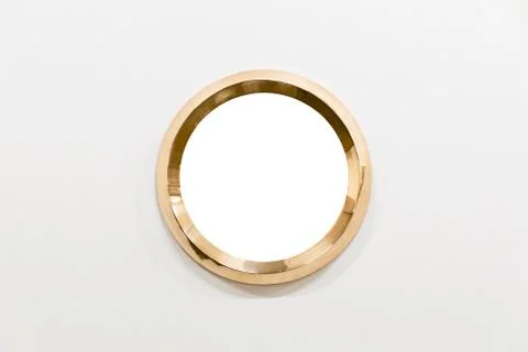 Metal frames on a white background Stock Photos