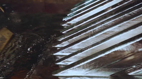 Metal galvanizing process, working proce... | Stock Video | Pond5