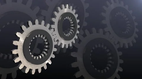 Metal Gears Stock Footage 166155932