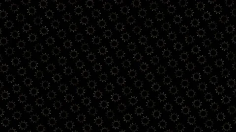 Metal gears Science engineer background 4k Video stock 154039598