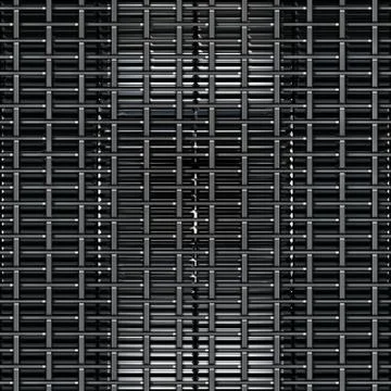 Metal grid background Stock Illustration