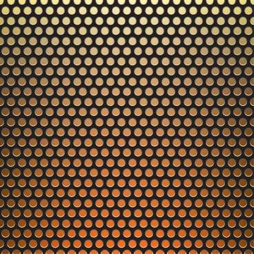 Metal grid fire background Stock Illustration