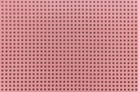 Metal grid forms a repetitive pattern, creating a textured surface. The int.. Stockfoto's