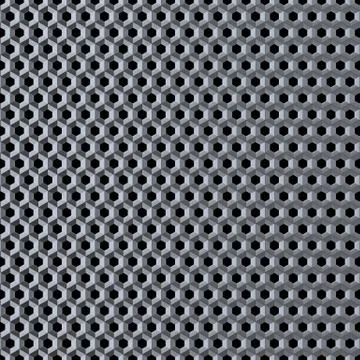 Metal grid 库存插图