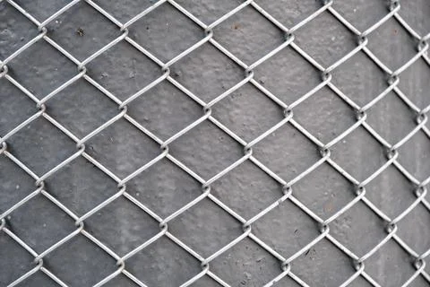 Metal grid pattern and texture background, industrial metallic surface Stock Photos