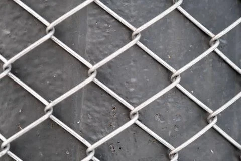 Metal grid pattern and texture background, industrial metallic surface Stock Photos
