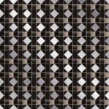 Metal Grid Pattern Background Design Stock Illustration