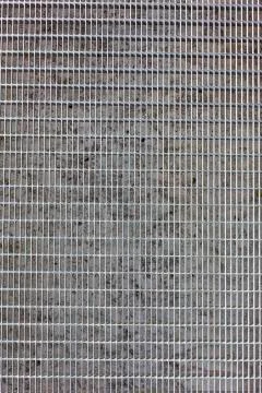 Metal grid pattern texture background Foto stock