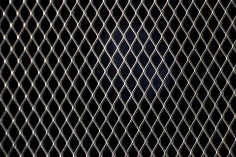 A metal grid Stock Photos