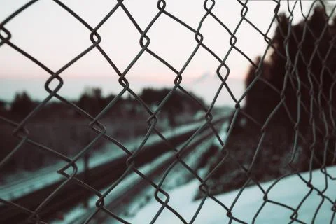 Metal grid Stock Photos