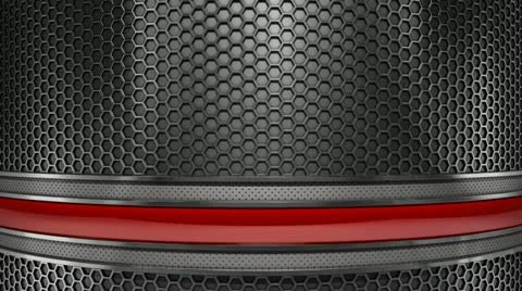 Metal grid roll Video stock 10855998