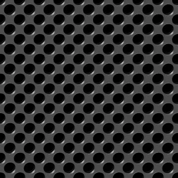 Metal grid seamless pattern Stock Illustration