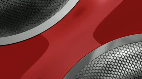 Metal grid wave Stock Footage 10832341