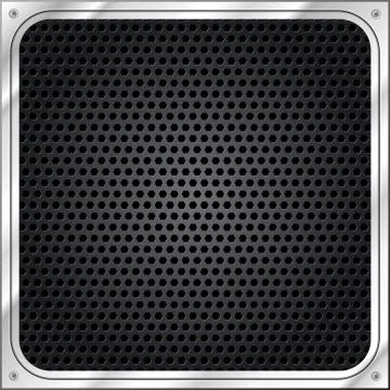 Metal grill Stock Illustration