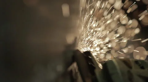 Metal Grinding Stock Footage 41665542