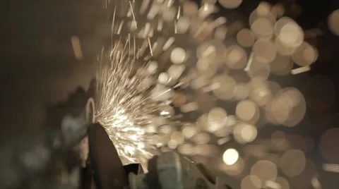 Metal Grinding Stock Footage 41666279