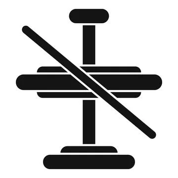 Metal gyroscope icon simple vector. Accelerometer orientation Stock Illustration