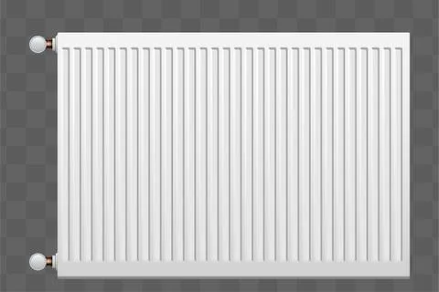 Metal Heating radiator Illustrazione stock