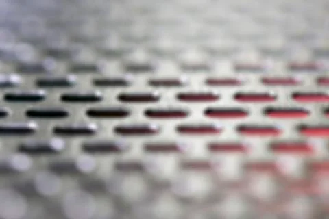 Metal hole pattern Stock Photos