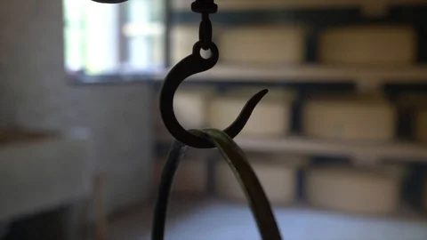 Metal hook Stock Footage 126775502