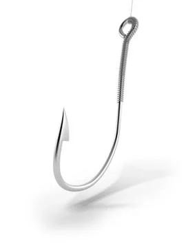 Metal hook Иллюстрация