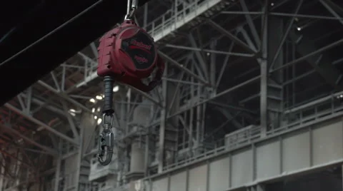 Metal hook for loading Stock-Footage 56141203