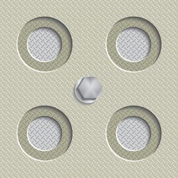 Metal Stock Illustration