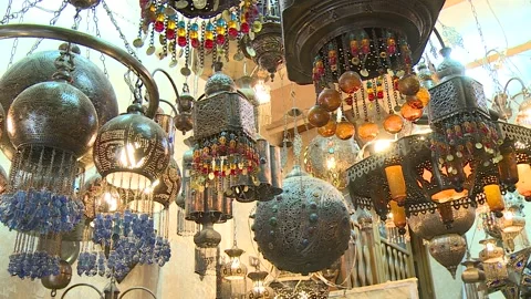 Metal Islamic  Art Video stock 260414655