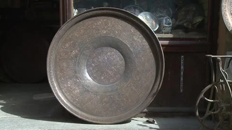 Metal Islamic  Art Video stock 260414975