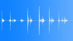 Metal Junk Drop Small - Several Takes Sound Effect