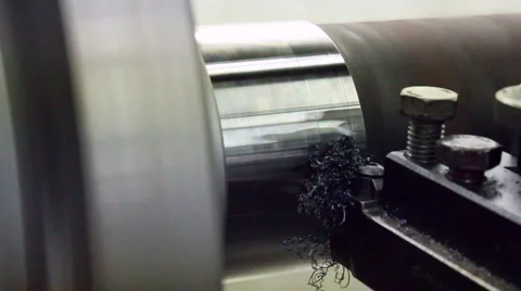Metal Lathe Video stock 1092243